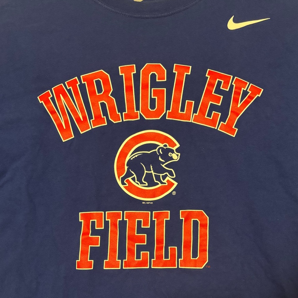 Nike Blue Regular Fit T-Shirt - Picture 4 of 4